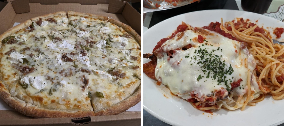 Roma Restaurant Pizza, Pasta, & More Menu